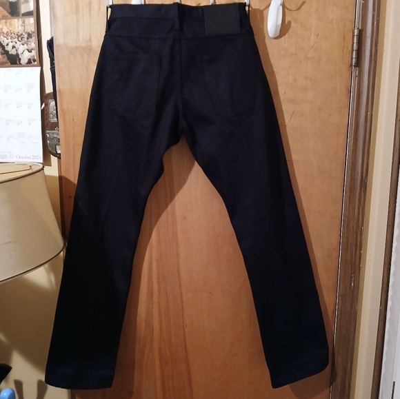 The Unbranded Brand UB355 Straight 12.5oz Black Chinos - Picture 7 of 9